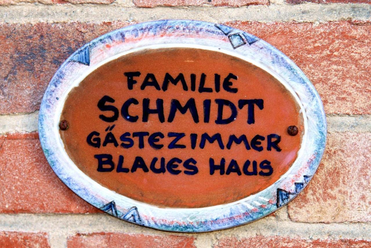 Blaues Haus Lägenhet Glückstadt Exteriör bild